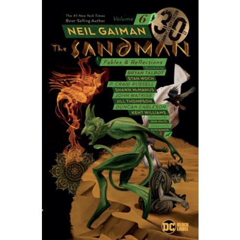 (영문도서) The Sandman Vol. 6: Fables & Reflections 30th Anniversary Edition Paperback, Vertigo, English, 9781401288464