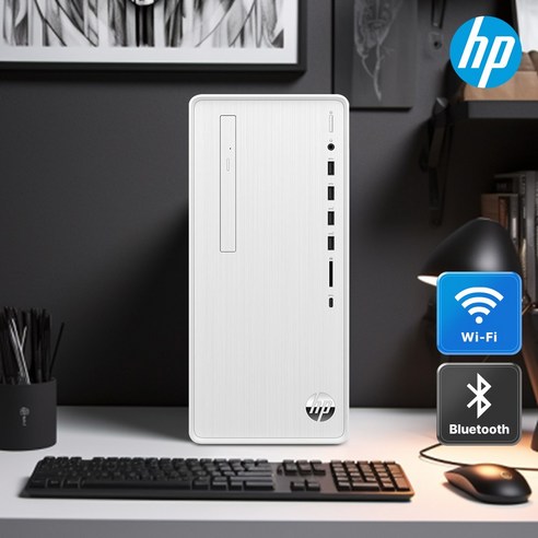 HP 파빌리온 화이트에디션 사무용 데스크탑(인텔 i7/8GB/256GB/FDS/1년AS) TP01-3005KL, HP 파빌리온 데스크탑 TP01-3005KL