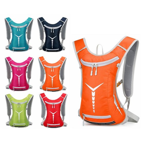 NEW 여성미니백팩 미니등산가방 등산가방 가벼운백팩 자전거배낭, 오렌지
