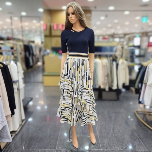 밑단티어드스커트니트원피스(EP2KO960)