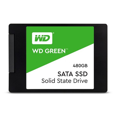 WD 그린 SATA SSD 2.5인치 7mm, 480GB, WDS480G2G0A