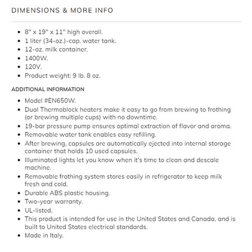 네스프레소 그랑 라티시마 바이 드롱기는 커피를 즐기는 사람들에게 좋은 선택입니다.