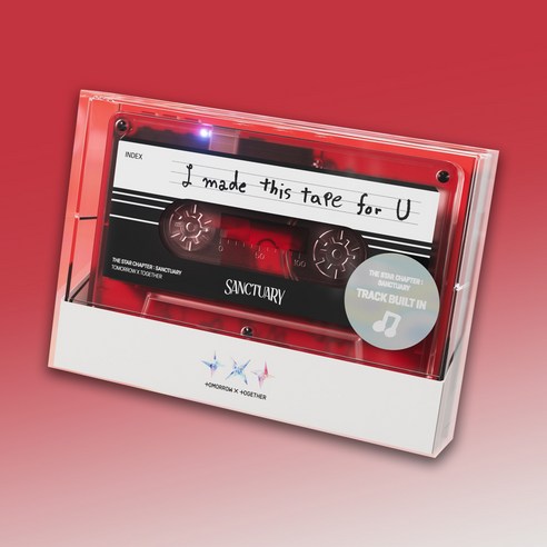 [공식특전포카증정] 투바투 앨범 별의 장 SANCTUARY Cassette Tape Speaker ver 투모로우바이투게더 한정반