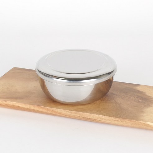 윤기 흐르는 밥 한 공기의 행복, 업소용 단겹 스텐 밥공기 세트