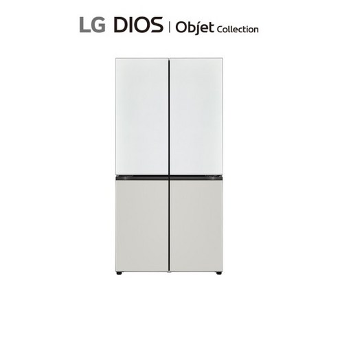 lg일반냉장고 b267wm 254l  [LG전자] [원매직] LG 오브제 매직스페이스 냉장고 화이트/화이트그레이 875L (M8, 색상:화이트
