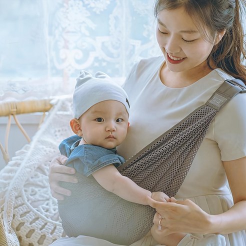 키즈웍 자장가 슬링, 포근함으로 감싸는 신생아를 위한 완벽한 선택