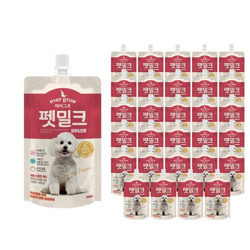 빙그레 에버그로 펫밀크, 1개, 눈&관절 맛