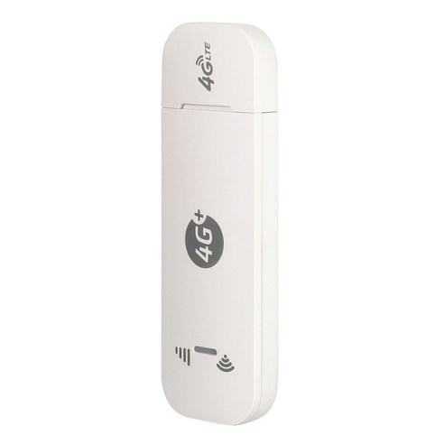 Retemporel USB 모뎀 4G WiFi 라우터 SIM 카드 슬롯이 있는 150Mbps 동글 자동차 무선 핫스팟 포켓 모바일 WiFi(B), 1개, 하얀