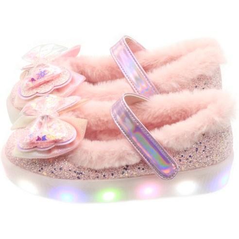 겨울왕국이 현실로! ✨ MF오로라 LED 털구두로 아이에게 특별한 선물을