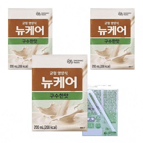 대상 뉴케어 구수한맛 200ml 30팩 식사대용 완전균형영양식, 30개