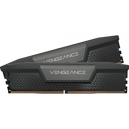 CORSAIR VENGEANCE DDR5 RAM 32GB (2x16GB) 6800MHz CL40 인텔 XMP iCUE 호환 컴퓨터 메모리 - 블랙 (CMK32GX5M2B6800C4, 6800 MHz