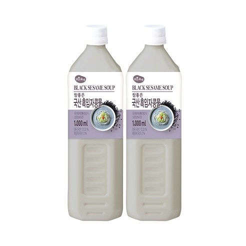 맑은물에 참좋은 국산 흑임자 콩물 500ml, 1개