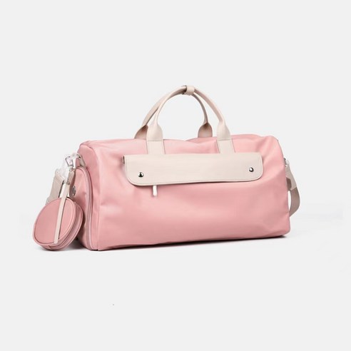 ZUOMUBAG 골프 방수 가방 보스턴 여행 가방 남녀공용, 분홍색스포츠 에디션