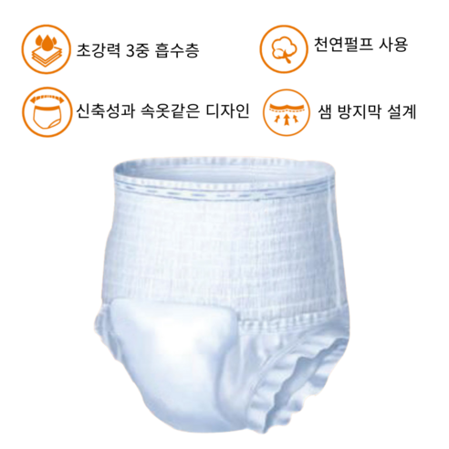 고령자의 삶의 질 향상을 위한 편안하고 흡수성 있는 솔루션