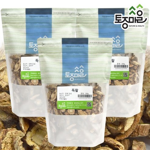 [토종마을]국산 독활 (땅두릅) 300g X 3개