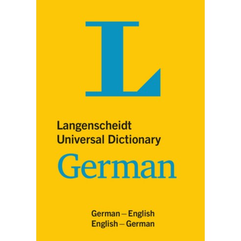 (영문도서) Langenscheidt Universal Dictionary German: German-English/English-German Paperback, Pons Gmbh, English, 9783125140363