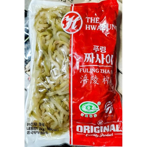 짜차이(화풍 1kg) X10 업소용 짜사이