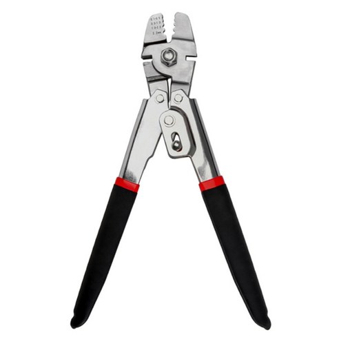 Muti 기능 낚시 플라이어 브레이드 커터 케이블 클램프 압착 플라이어 26cm, 스테인레스 스틸, 블랙