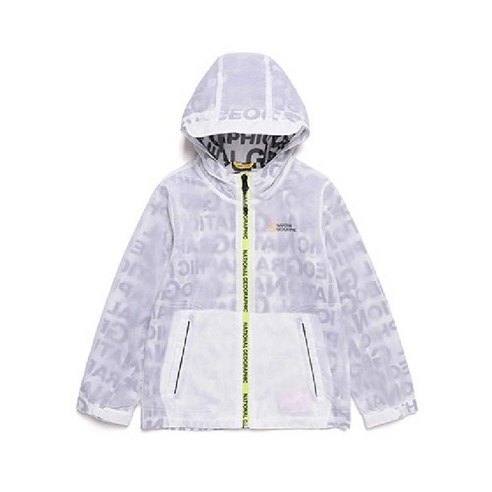 [국내매장판] 내셔널지오그래픽 N202KJP950 키즈 메쉬안감 경량점퍼 WHITE 자켓