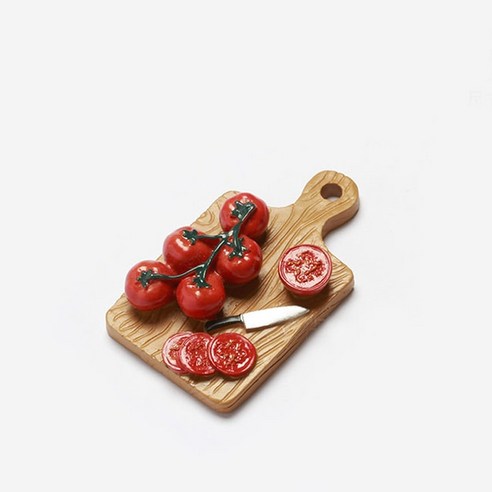 FREELIFE 냉장고 자석 세트 귀여운 3D JO-494, Tomato plate-863