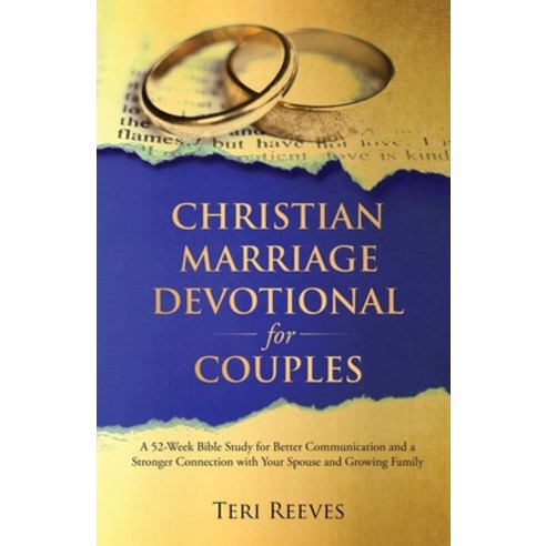(영문도서) Christian Marriage Devotional for Couples: A 52-Week Bible Study for Better Communication and... Paperback, Brown Skin Stories, English, 9781737737308
