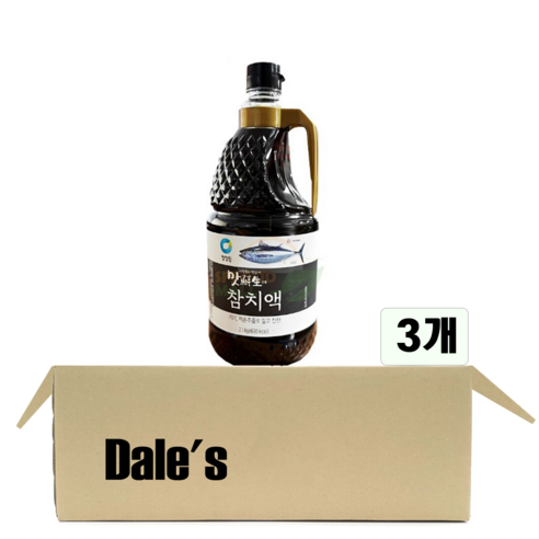 데일즈기획 대상 청정원 맛선생 참치액, 800ml, 3개
