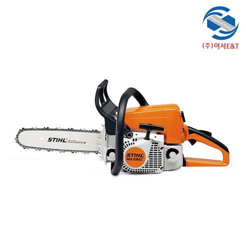 STIHL 스틸 정품 엔진톱 체인톱 400mm MS230C 중형 MS230C-BE, 1개
