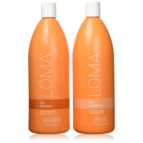 LOMA 로마 데일리 샴푸 + 컨디셔너 2종세트 1000ml 펌프포함, 1개