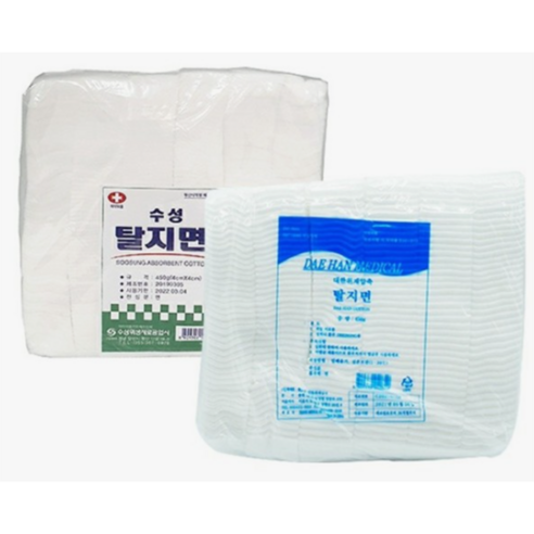 수성탈지면 절단솜 화장솜 약국솜 450g - 알콜솜/거즈/붕대 | 쿠팡