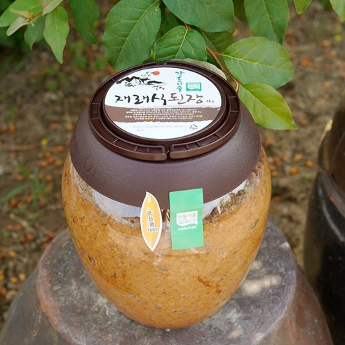 건강과 맛을 모두 갖춘 전통 재래식 된장