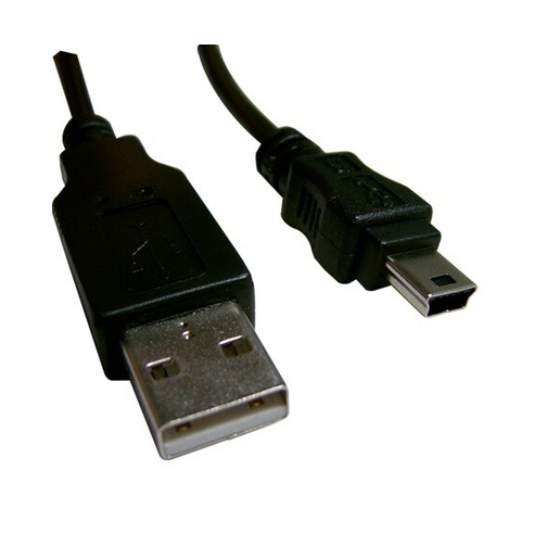 라인업시스템 USB 2.0 미니 5핀 케이블 LS-USB-AM5P, 1개, 1m