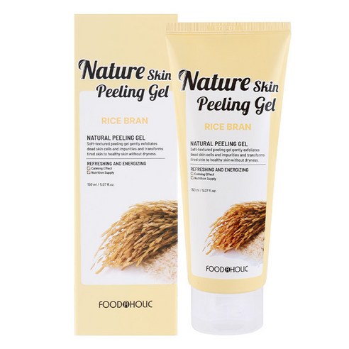 푸드어홀릭 네이처스킨 필링젤 쌀겨 150ml, 1개 facialfuelenergizingscrub Best Top5