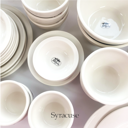 시라쿠스 뉴욕 그릇세트로 당신의 식탁을 예술 작품처럼