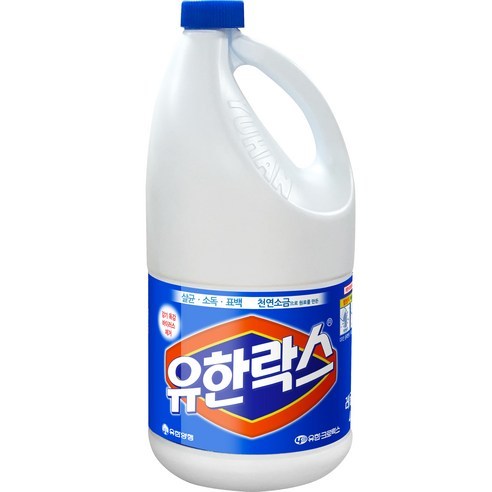   유한락스 레귤러, 4L, 1개