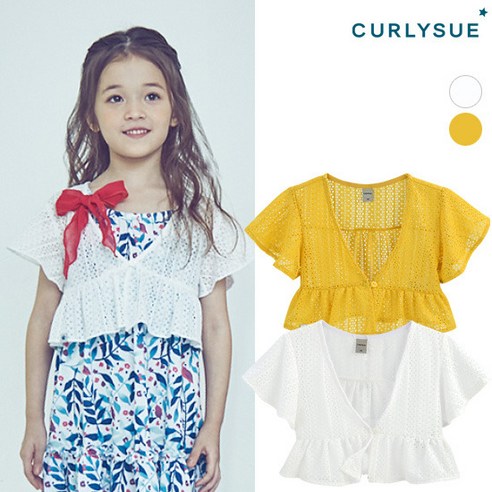 CURLYSUE 컬리수 루즈앤모어 볼레로 COM1XAGD01 여름