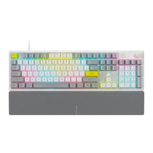 커세어 K70 RGB CORE SE (신형) 화이트 게이밍 기계식 키보드, K70 CORE SE koludeall_in_onealuminumkeyboardhub Best Top5