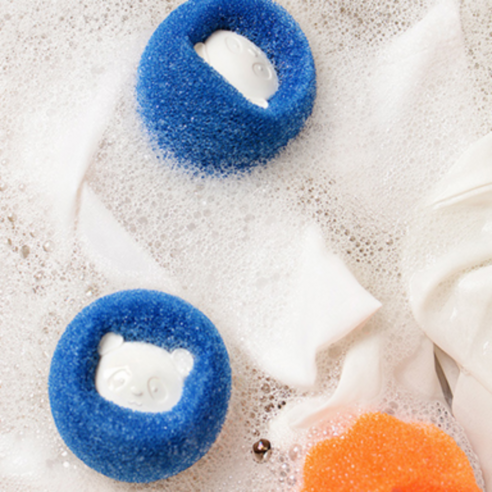 반려동물 털 걱정 끝! 소소공감 세탁볼로 깨끗한 빨래, 행복한 시간!