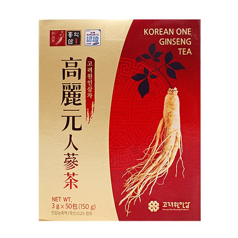 고려원 인삼차 홍삼차 (2종)