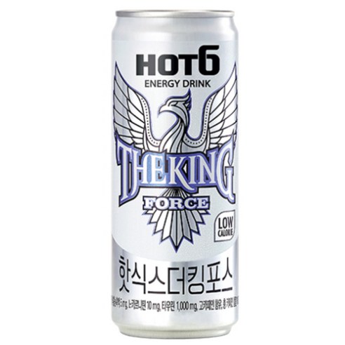 핫식스 더킹 포스 에너지음료, 355ml, 1개