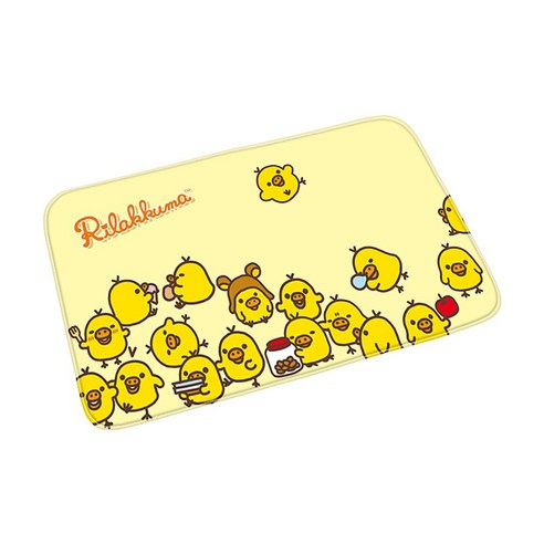환영 입구 비-슬립 개 고양이 카펫 주방 매트 현대 만화 Rilakkuma 층 매트 홈 장식 복도 발코니 문 매트, 40센치메터x60센치메터, New000506