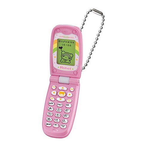 추억을 손안에, 메루푸치 폴더폰 미니어쳐 가챠 5종 세트 탐험기 일본가챠