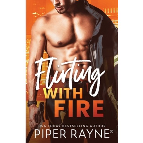 (영문도서) Flirting with Fire (Large Print) Paperback, Piper Rayne, Inc., English, 9798887140988