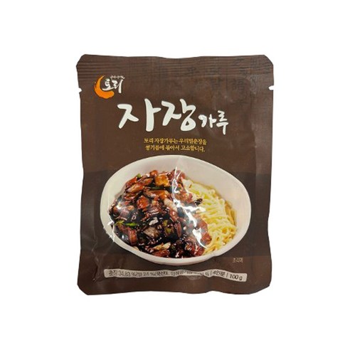 유기농 콩기름과 우리밀 춘장으로 만든 토리 짜장가루 자장가루, 10개, 100g