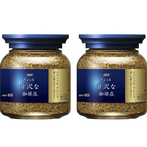 AGF 조금 사치스러운 커피점 스페셜 블랜드, 80g, 2개, 1개입