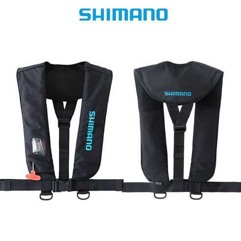 낚시, 안전은 기본! 편안함은 덤! 시마노 자동팽창식 구명조끼 VF-050U 솔직 사용 후기 시마노구명조끼