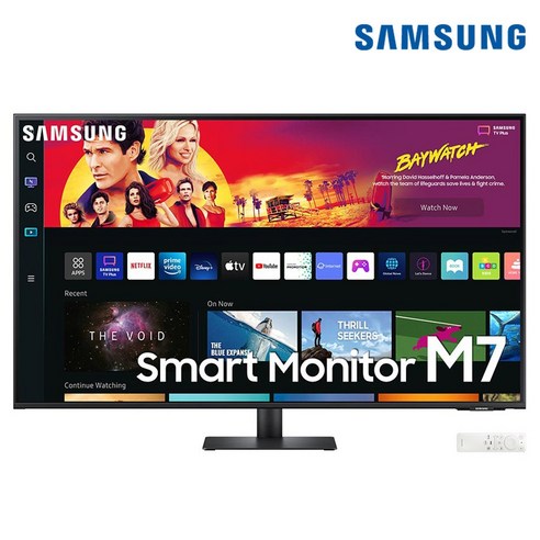 삼성전자 M7 S43BM700 43인치 UHD 스마트 모니터 유튜브 넷플릭스