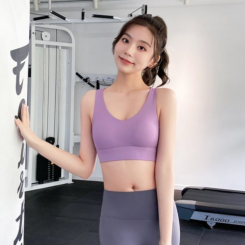 DFMEI 여성 스포츠 속옷 여름 큰 가슴 처진 모여 휘트니스 조끼 고강도 브래지어 요가 의류