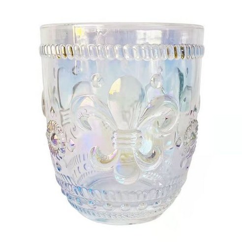 FREELIFE 주스 컵 세트 예쁜 주스잔 크리스탈 HW-553, 301-400ml, colorful short
