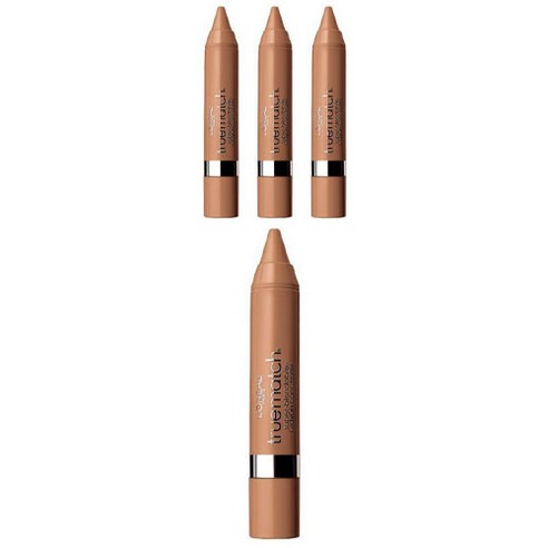 로레알파리 트루 매치 크레용 컨실러, Medium/Deep Neutral, 4개