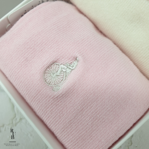 사랑스러운 우리 아이를 위한 빈폴 키즈 베이직 반타이즈 니삭스 세트: 핑크빛 꿈과 포근한 아이보리의 조화